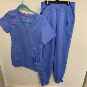 Healing Hands Purple Label Yoga Scrubs XS